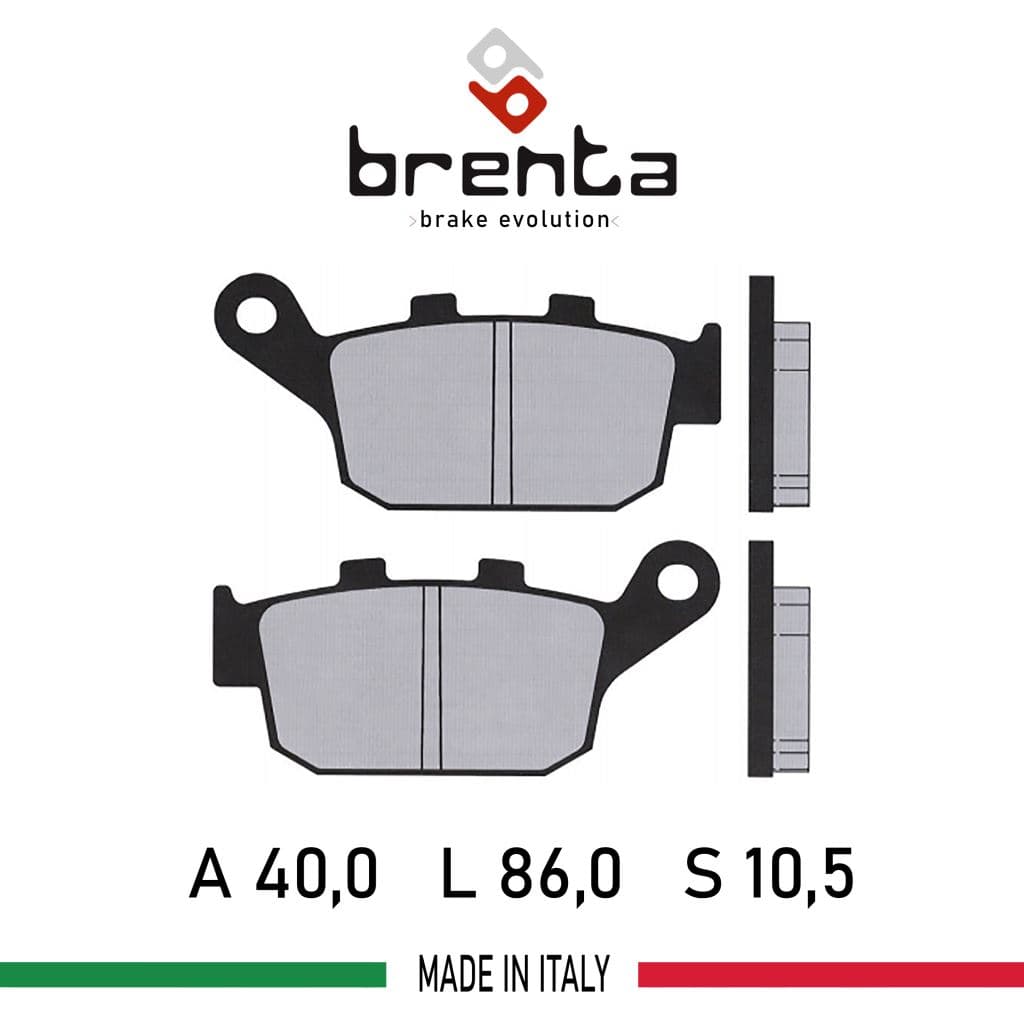 Yamaha XJ 6 N DIVERSION  Arka Disk Brenta Fren Balata - görsel 2