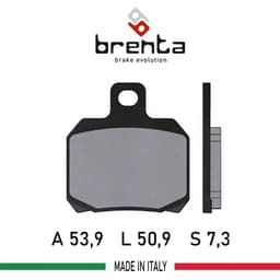Ktm SUPER DUKE 1290  Arka Disk Brenta Sinter Metal Fren Balata - görsel 2