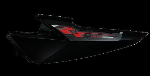Tvs Ntorq 125 Sol Sele Altı Yan Kapak Kırmızı Orijinal
