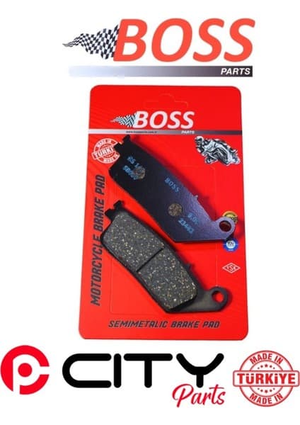 Boss Kawasaki Versys Abs 650 2015-2020 Ön Fren Balatası Boss Sinterli CT1317