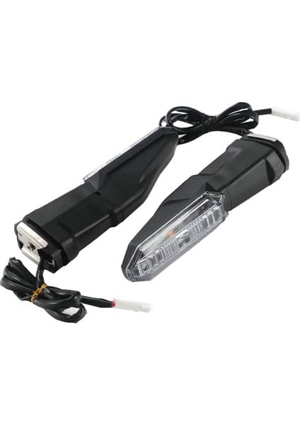 Serendipitous Kawasakı Versys 650 1000 X250 X300 Motosiklet LED Dönüş Sinyali Gösterge Işıkları Flaşörler Aksesuarları, B (Yurt Dışından)
