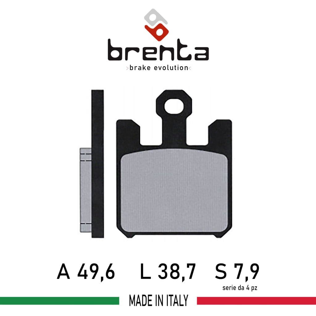 Suzuki GSX-R 1000  Ön Disk Brenta Sinter Metal Fren Balata - görsel 2