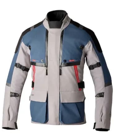 RST Pro Series Vulcan Motosiklet Montu Gri Mavi