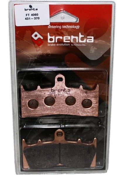 Brenta Kawasaki ZRX 1100 Disk Sinter Metal Fren Balata Ön (1997-2000)