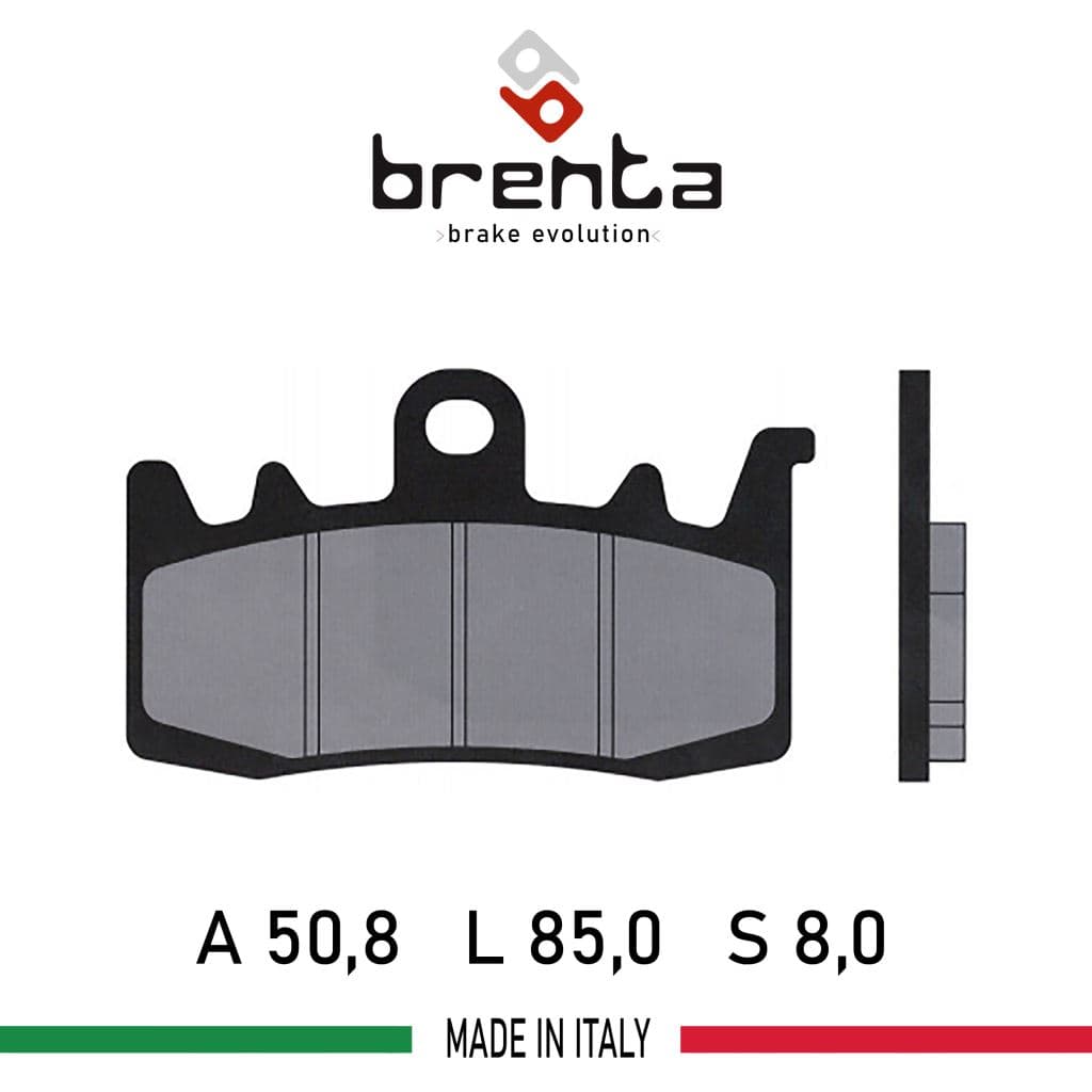 Aprilia CAPONORD 1200 ABS  Ön Disk Brenta Sinter Metal Fren Balata - görsel 2