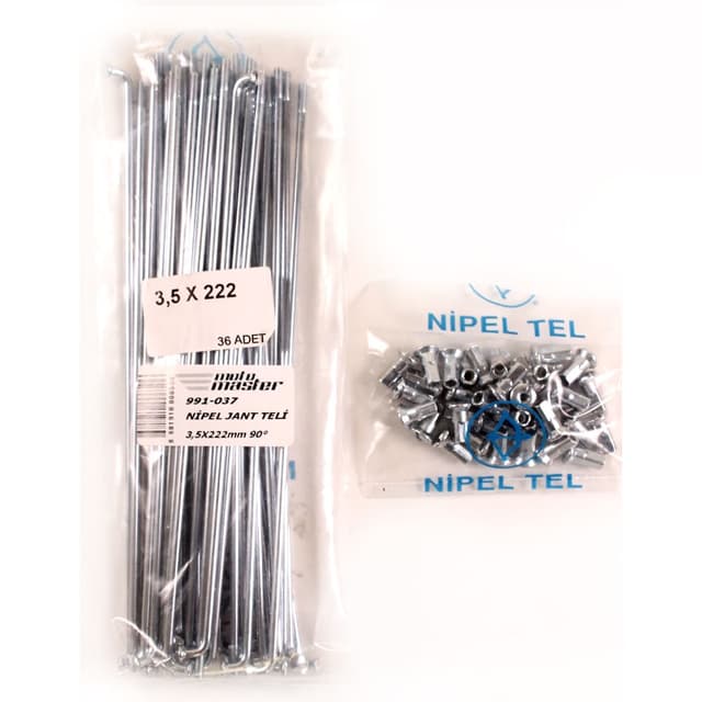 Nipel Jant Teli 3,5X222Mm 90°-Seyyar 19