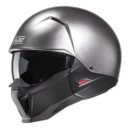 HJC İ20 Hyper Silver Modüler Motosiklet Kaskı