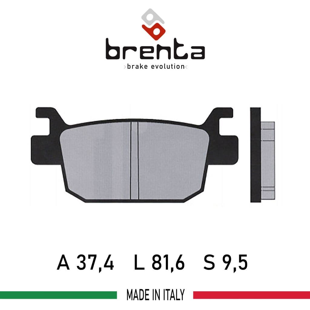 Benellı TNT 250  Arka Disk Brenta Fren Balata - görsel 2