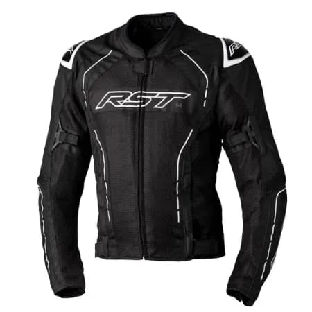 RST S1 Mesh Yazlık Motosiklet Ceketi Siyah Beyaz