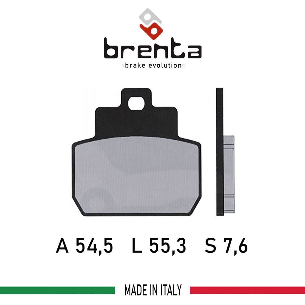 Piaggio BEVERLY 500  Arka Disk Brenta Fren Balata - görsel 2