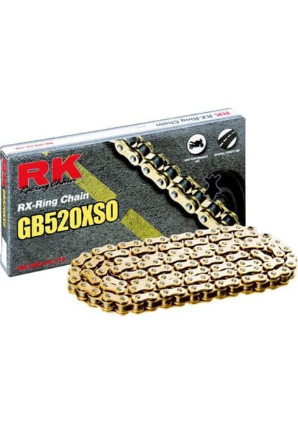 RK Kawasaki EX 250 R NINJA X-Ring Zincir Gb 520 Xso 106L (2008-2013)