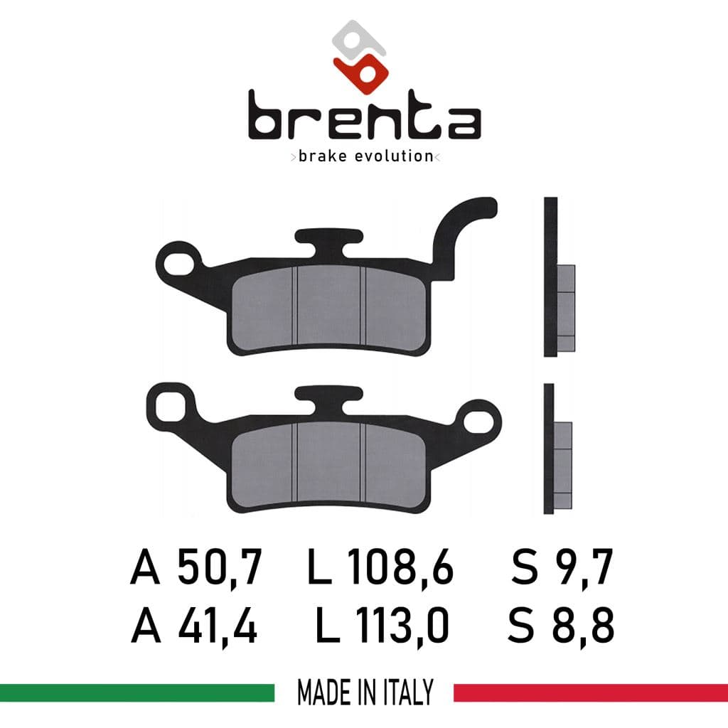 Yamaha BWS 125  Ön Disk Brenta Fren Balata - görsel 2