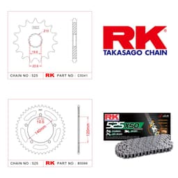 Suzuki GSX-R 750 Rk X-Ring Zincir Gb 525 XSO 110L - görsel 5