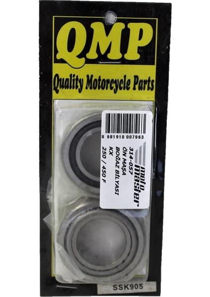 Qmp MotoMaster Kawasaki KX 125 Amortisör (Ön Maşa) Boğaz Bilyası (1994-2008)