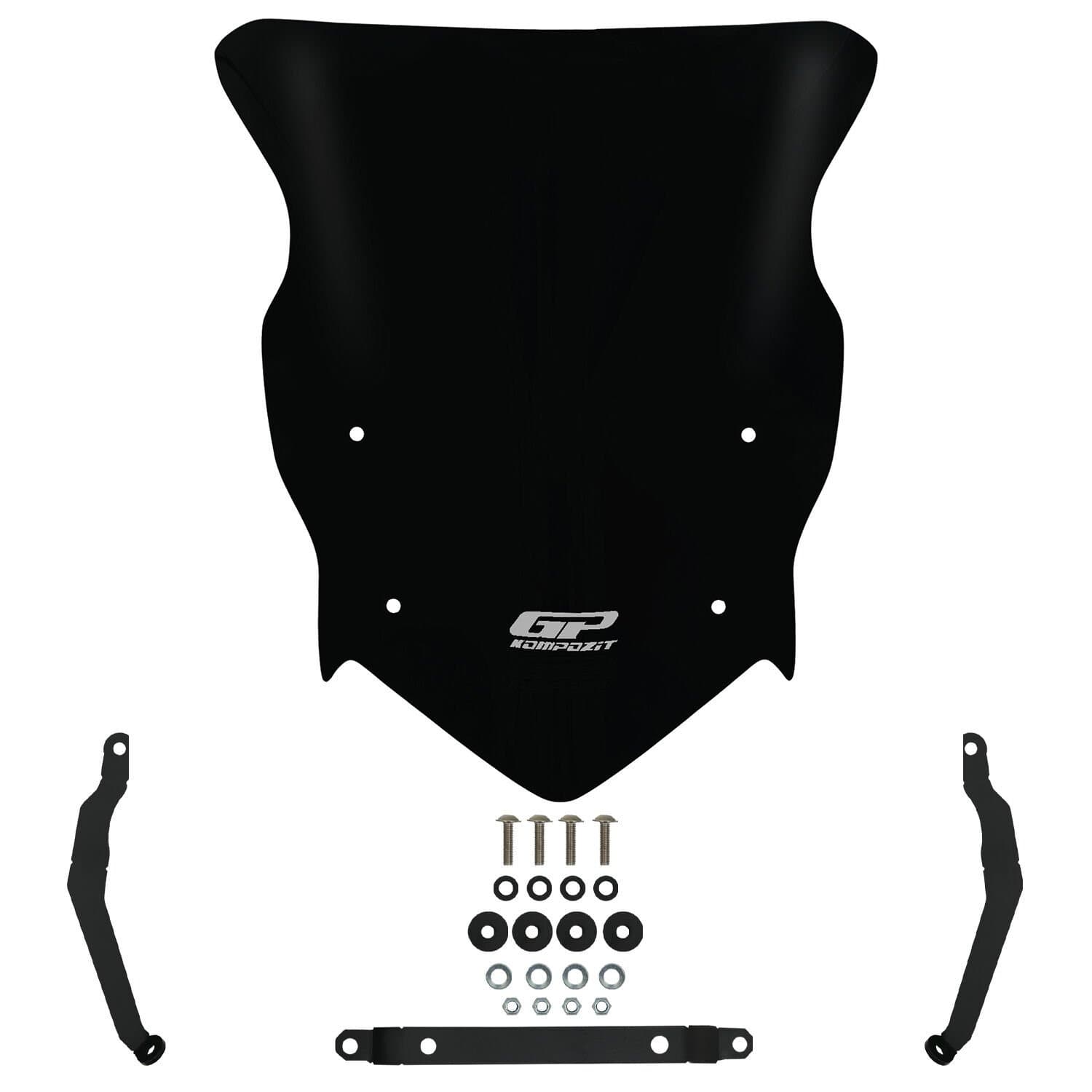 TVS Raider 125 Ön Tur Camı Siyah