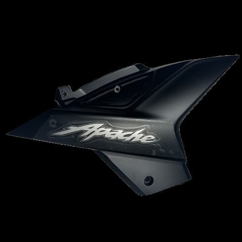 Tvs Apache RTR 200 Sağ Sele Altı Yan Kapak Grenajı Mat Siyah Orijinal 2019-2022