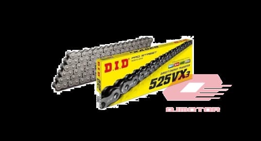 Qj Srt 550 X Çelik Zincir D.i.D. 525VX3-116 X-Ring