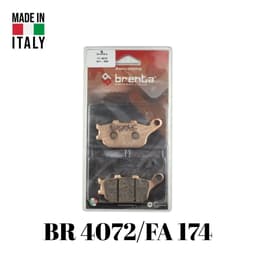 Kawasaki VULCAN S  Arka Disk Brenta Sinter Metal Fren Balata