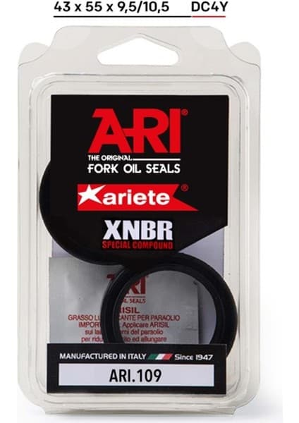 Ariete Arıete Kawasaki Zzr 1400 (2006-2020) Ön Amörtisör Yağ Keçesi Çift Yaylı 43X55X9,5/10,5