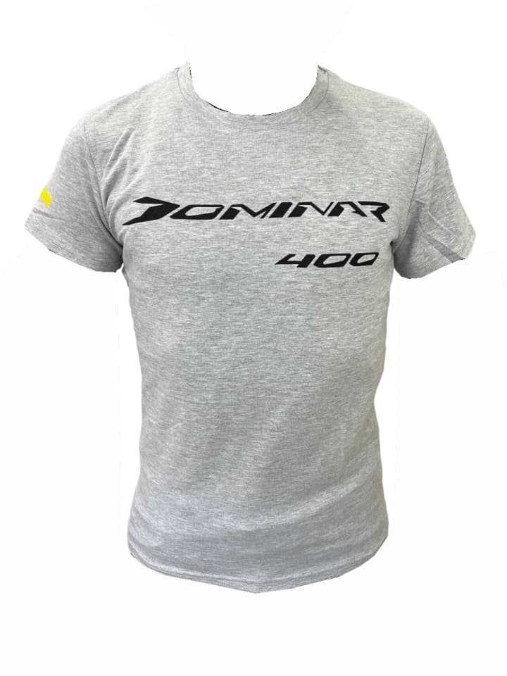 Bajaj Dominar Gri Erkek T-Shirt  % 100 Pamuk