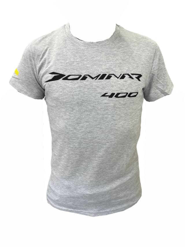 Bajaj Dominar Gri Erkek T-Shirt  % 100 Pamuk
