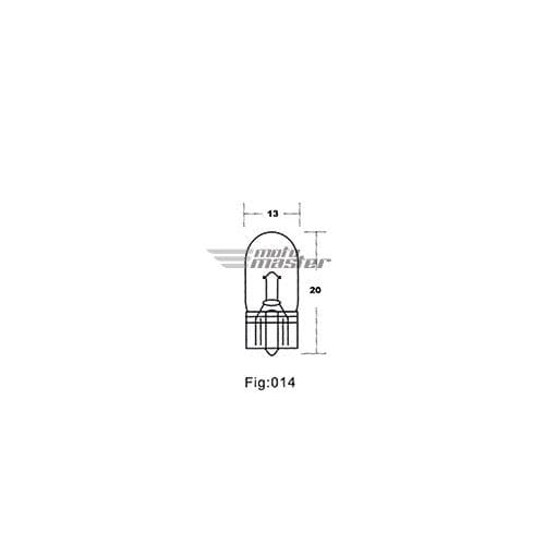 Dipsiz Ampul T13 12V 10W