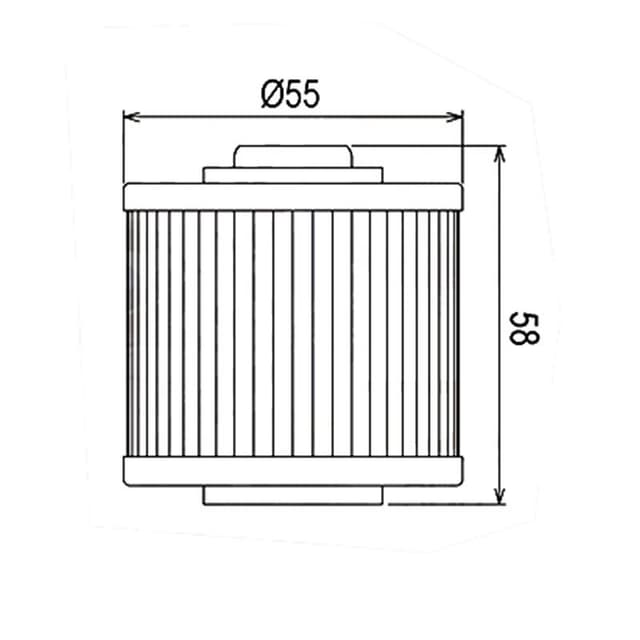 Aprilia PEGASO 650 Sunwa Yağ Filtresi HF145