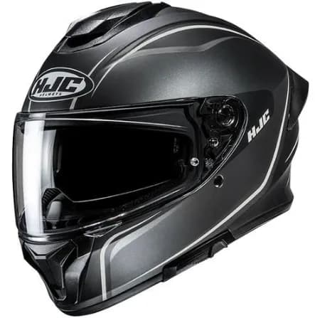 HJC C71 Quez MC5SF Kapalı Motosiklet Kaskı Siyah Beyaz