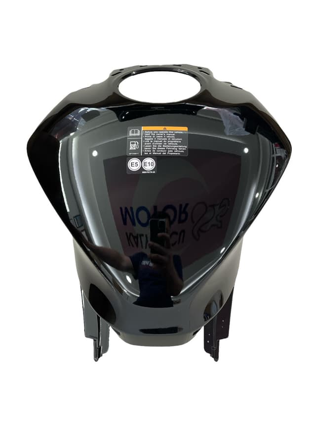 Yamaha R25 2020 Benzin Deposu Arka Kapak Parlak Siyah