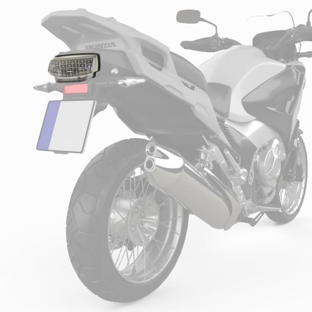 Honda VFR 1200 X CROSSTOURER Stop Komple Smoke Led