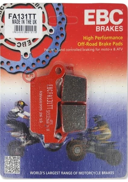 Ebc Kawasaki Klx 250 Cross Yarı Sinter Arka Fren Balata Ebc