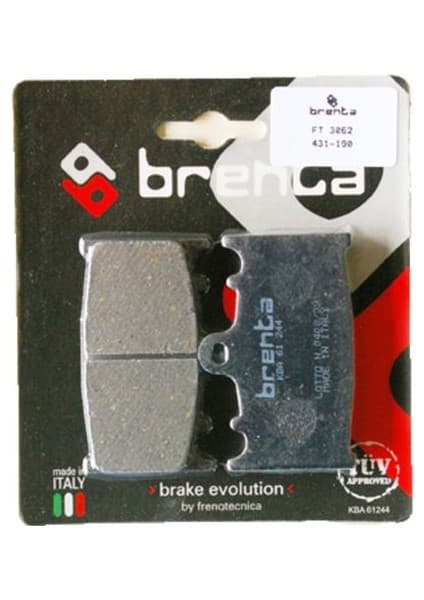 Brenta Kawasaki ZR 1100 ZEPHYR Disk Fren Balata Ön (1992-1995)