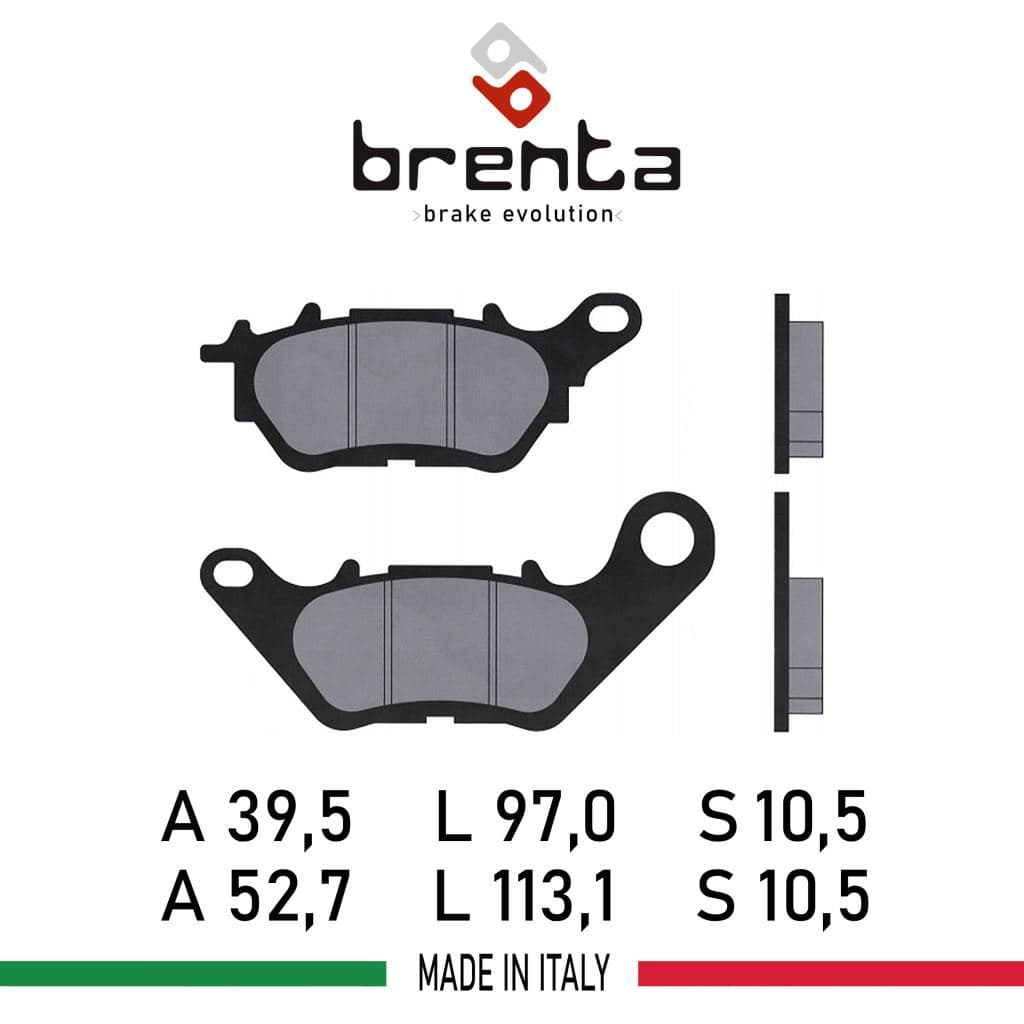 Yamaha YZF-R25  Arka Disk Brenta Fren Balata - görsel 2