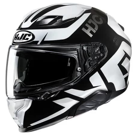 HJC F71 Bard MC5 Kapalı Motosiklet Kaskı Siyah Beyaz