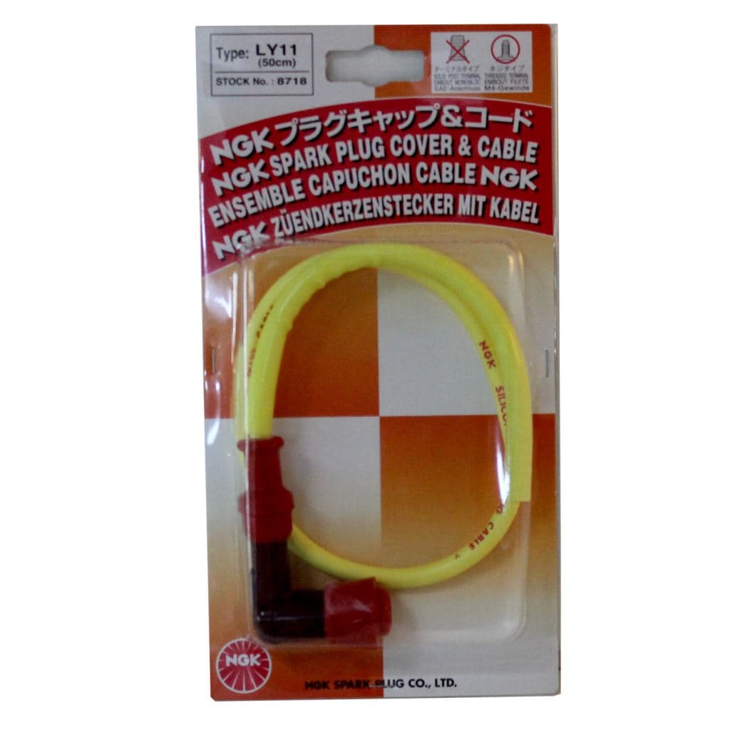 Buji Başı Kısa Buji Kablosu (Racing Cable) 50 cmm