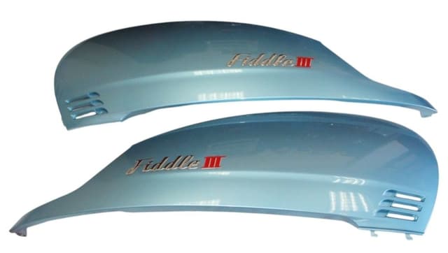 Sym Fiddle-3 125 Sele Altı Yan Kapak Grenajı Sağ Sol Takım Mavi
