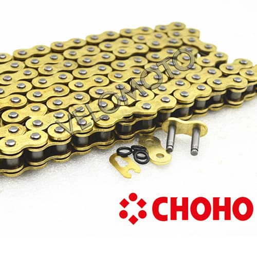 Kawasaki ZX-6R 600 R NINJA Choho O-Ring Zincir 520 Ho 112L Golden