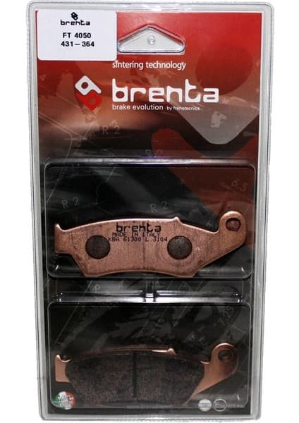 Brenta Suzuki DR-Z 400 Disk Sinter Metal Fren Balata (2000-2005)