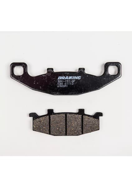 Braking 698SM1 1995-1997 Kawasaki Zl 600 Uyumlu Ön Fren Balatası Yarı Metalik Balata