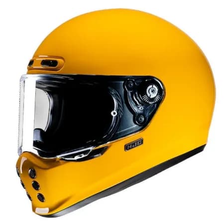 HJC V10 Kapalı Motosiklet Kaskı Derin Sarı