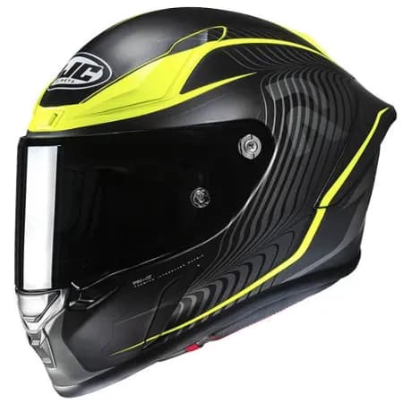 HJC RPHA1 Lovis MC3HSF Kapalı Motosiklet Kaskı Siyah Sarı