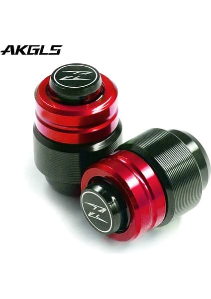Xifu Shop C Kırmızı Stil Kawasaki Z900 Z400 Z300 Z650 Z750 Z800 Z1000 Motosiklet Lastik Hava Valfi Kapak Takma Fişi Alüminyum En Son Aksesuarları (Yurt Dışından)