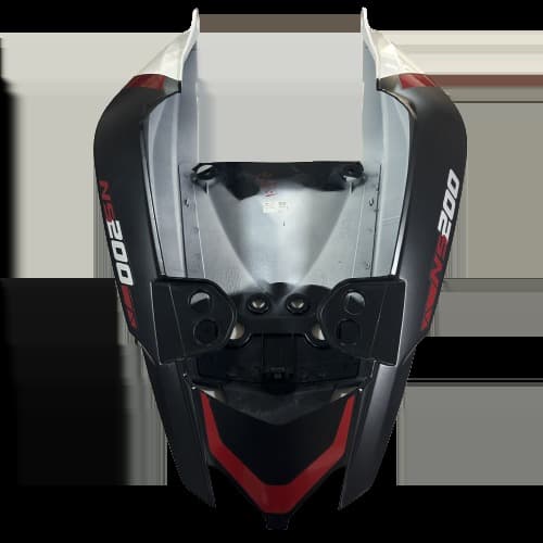 PULSAR NS 200 Kuyruk Arka Beyaz Orjinal