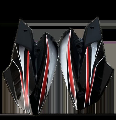 Bajaj PULSAR NS 200 Yan Depo Grenajı Siyah Takım