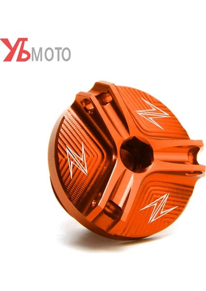 Xifu Shop C Turuncu Tarzı Kawasaki Z800 Z650 Z900 Z400 Z1000 Z1000R Z1000SX Z900RS Için M20*2.5 Alüminyum Yağ Filtre Kupası Motor Tapası (Yurt Dışından)