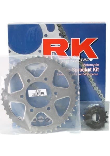 RK Kawasaki EX 650 NINJA Rk Ön Arka Dişli 520 - 15/46 T (2013-2016)