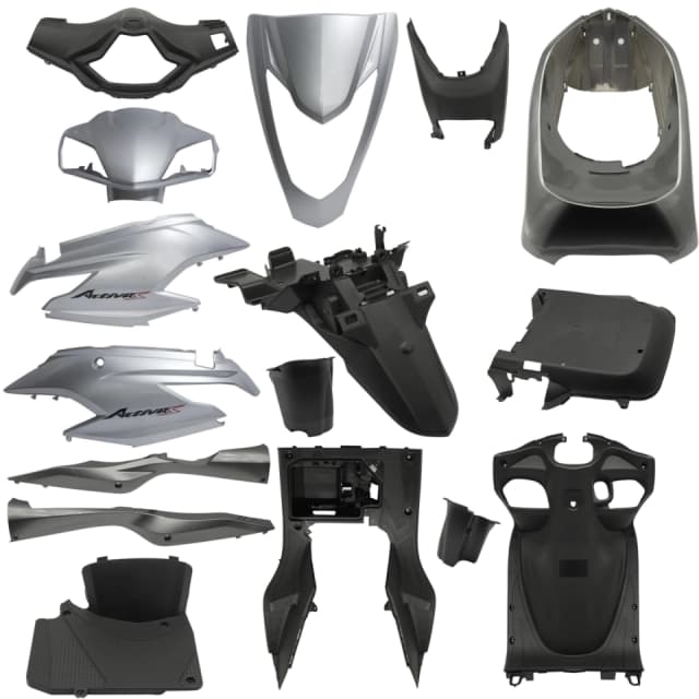 Honda Activa S Kaporta Seti Eski Model Gri