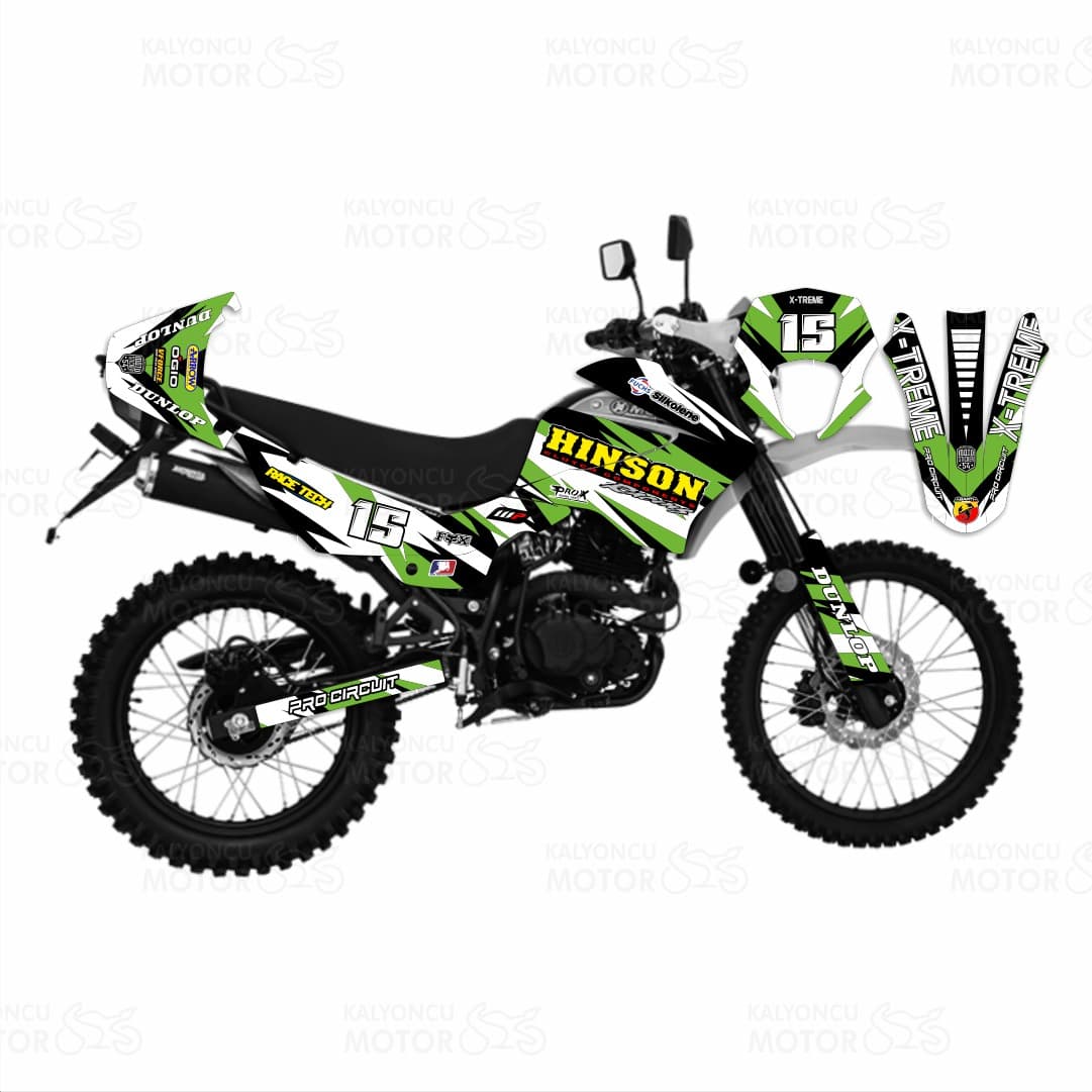 Mondial X-Treme Max 150 Hinson Design Sticker Set