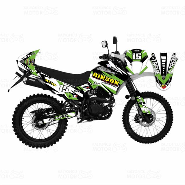 Mondial X-Treme Max 150 Hinson Design Sticker Set