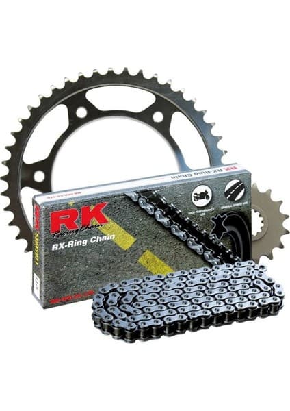RK Kawasaki KLE 650 VERSYS ABS Rk X-ring Zincir Dişli Set 520 XSO-15/46T (2007-2011)